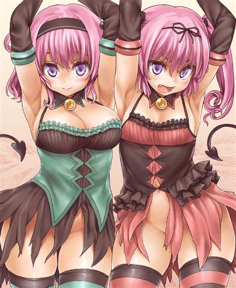 Momo Velia Deviluke And Nana Asta Deviluke To Love Ru Drawn By
