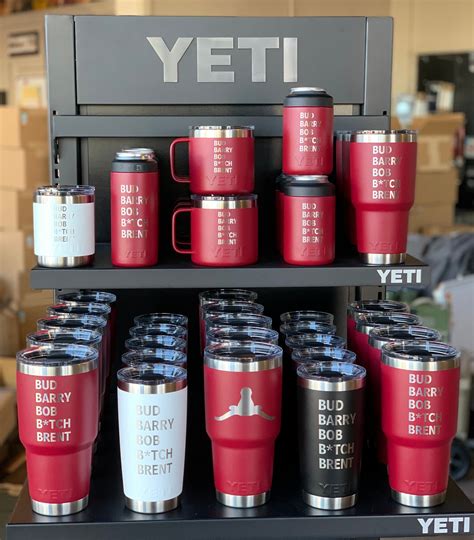 Custom Authentic Stainless Steel Yeti Rambler Double Walled Keeps