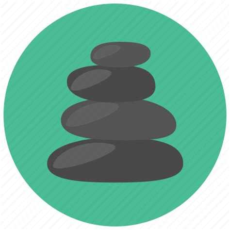 Beauty Hot Stone Massage Spa Stones Treatment Wellness Icon