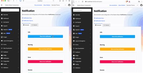 How To Make Global Notification Radzen Ide Blazor Webassembly Radzen