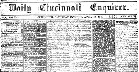 Historic Enquirer front pages
