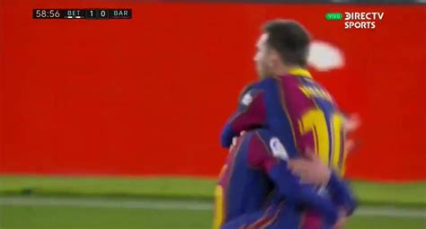 Barcelona Vs Real Betis Lionel Messi Convirtió El 1 1 En El Juego De