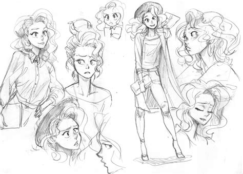 Sketches Ana By Karladiazc On Deviantart