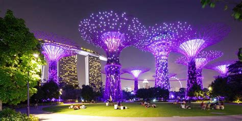 Gardens by the bay consists of three waterfront gardens: Gardens by the Bay - Singapore | Anolis LED Lighting