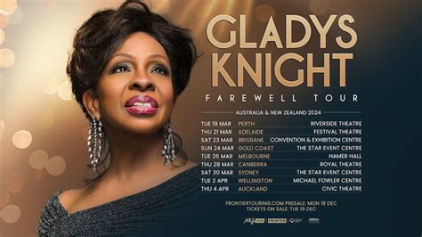 Legendary Gladys Knight Announces The Farewell Tour In Rock Club