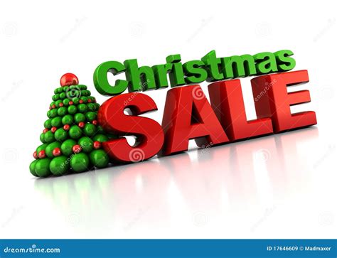 Christmas Sale Stock Illustration Illustration Of Retail 17646609
