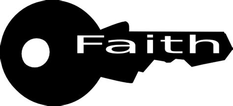 Key Of Faith Clip Art At Vector Clip Art Online Royalty