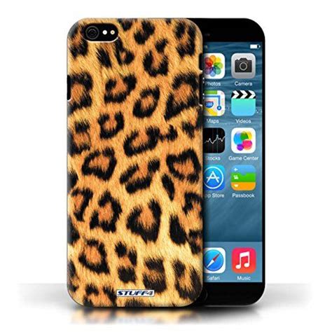 Printed Hard Back Case For Apple Iphone 66sleopard Animal Skinprint