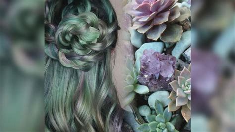 Succulent Hair Is The Newest Trend People Are Falling In Love With Gma