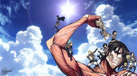 Hd Widescreen Attack On Titan Coolwallpapersme