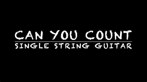 Can You Count Easy Guitar Play Along Youtube