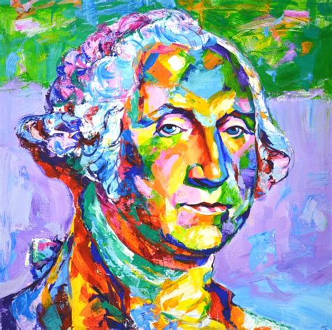 George Washington Painting By Iryna Kastsova Artmajeur