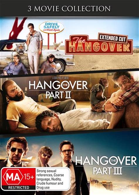 Buy The Hangover Trilogy On Dvd Sanity Online
