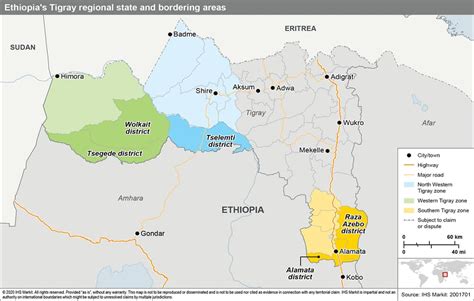 Scenarios For Civil War In Ethiopias Tigray Region S P Global