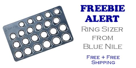 Free Ring Sizer From Blue Nile ⋆ Freebies Free Samples Free Stuff