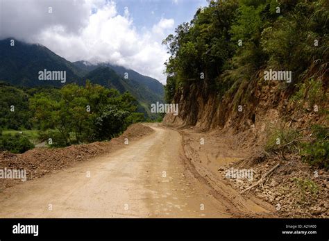 Mountain Pass In Maria Aurora Philippines Stock Photo Alamy