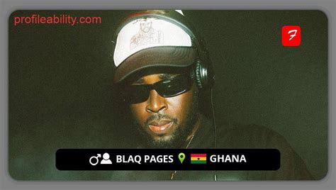 Blaq Pages Biography Music Videos Booking Profileability
