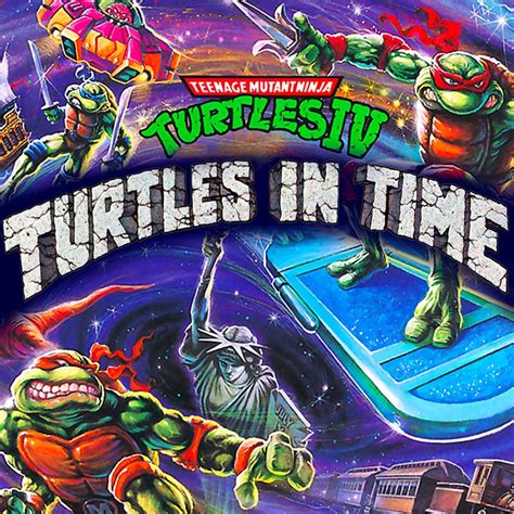 Teenage Mutant Ninja Turtles Iv Turtles In Time For Super Nintendo