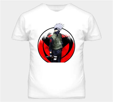 Naruto Hatake Sharingan Kakashi T Shirt In T Shirts From Mens Clothing On