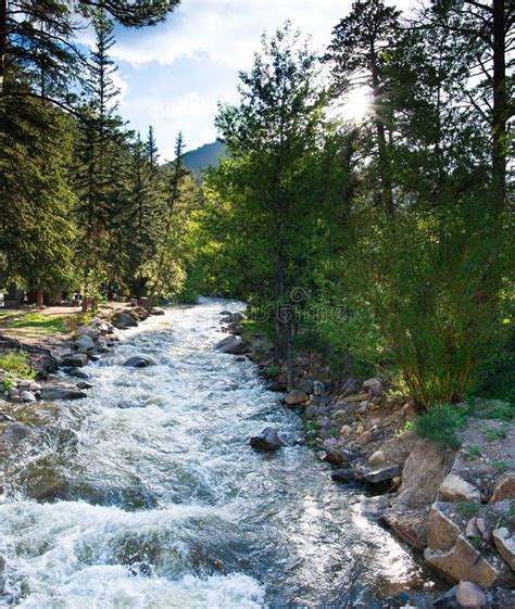 Alpine Stream In Colorado Rocky Mountains Stock Image Image Of Beauty