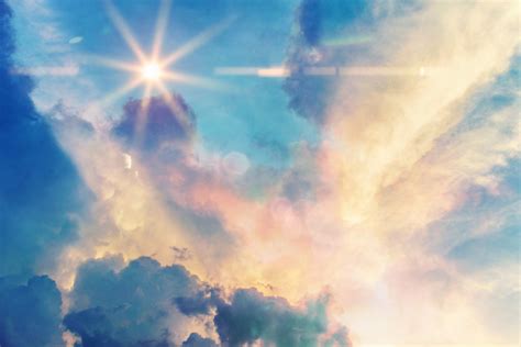 Sky Clouds Sunshine Day Free Stock Photo Public Domain Pictures