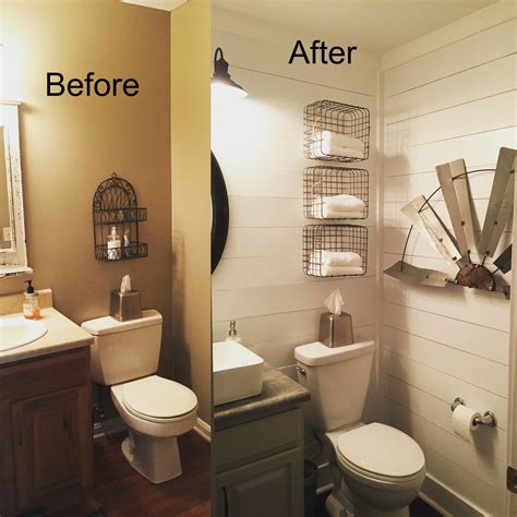 Learn how with our instructions and ideas for fabulous renovations you can do yourself! Do-It-Yourself Beautiful Farmhouse Bathroom Remodel.