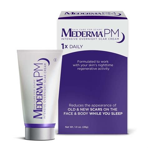 Mederma Pm Intensive Overnight Scar Cream 1 Oz