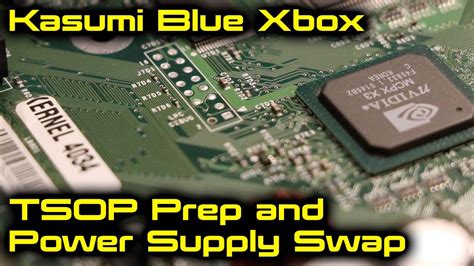 Microsoft Xbox Og Kasumi Blue Tsop Prep And Psu Swap Youtube
