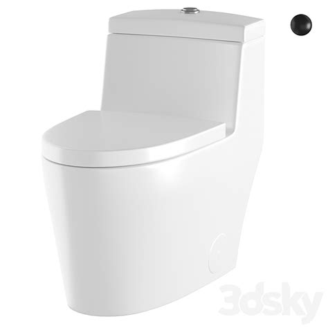 Dv 1f52636 Prism Dual Flush Elongated One Piece Toilet With Glazed
