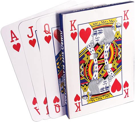 Super Jumbo Playing Cards Vegas Cards Sin City Games