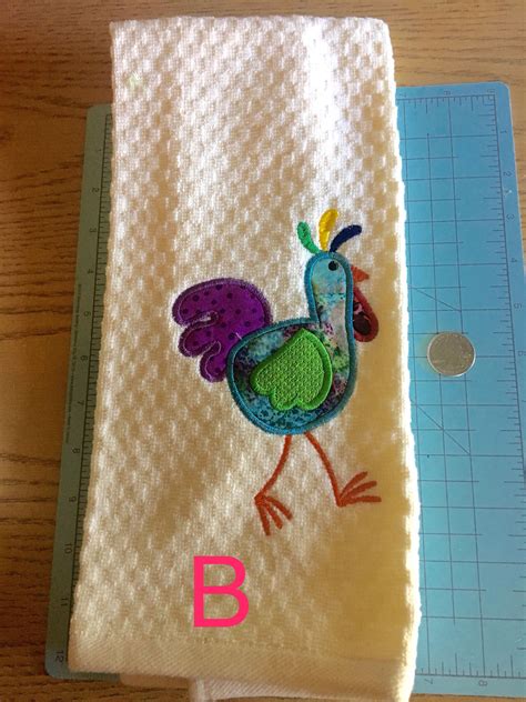 Funky Chicken Kitchen Towels Group 1 Etsy Country Chic Kitchen