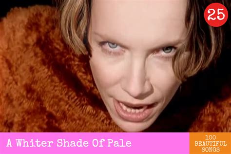 Number 25 A Whiter Shade Of Pale By Annie Lennox From Medusa In 1995 Annie Lennox A 100
