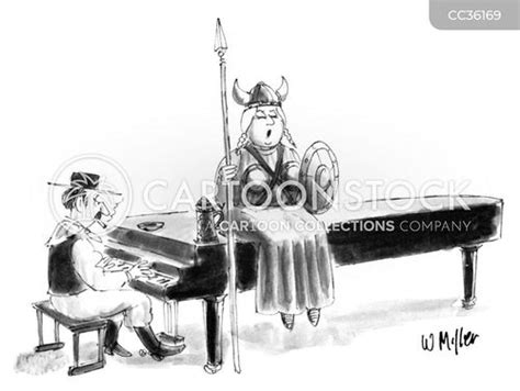 Fat Opera Singer Cartoon