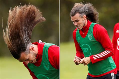 Gareth Bale Shows Off Incredible Long Hair As Real Madrid Outcast