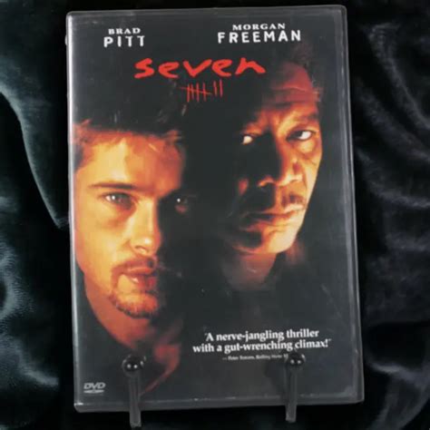 Seven Dvd Brad Pitt And Morgan Freeman 1995 899 Picclick