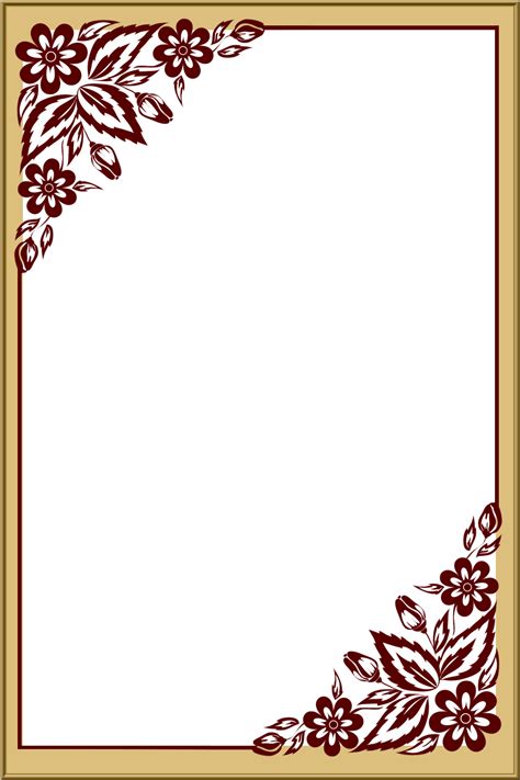 Maroon Frame Png Cutout Png All