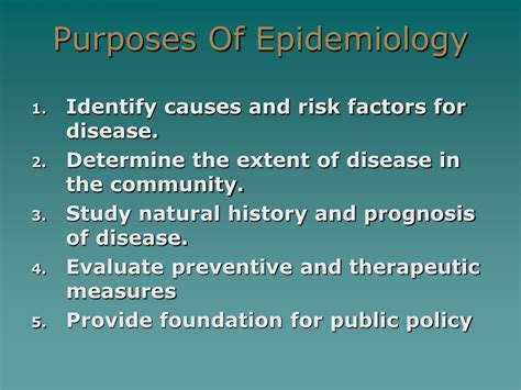 Ppt Introduction To Epidemiology Powerpoint Presentation Free