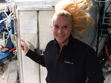 Nasa Astronaut Kate Rubins Votes From Space Big World Tale