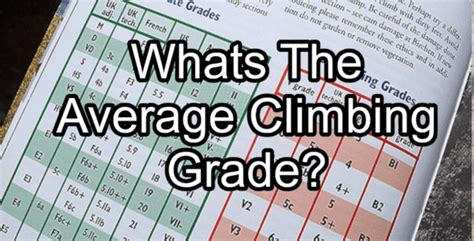 Climbing Grades The Average One And Which One To Start On Climbing Ready
