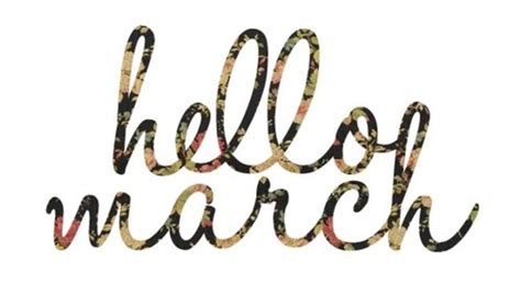 It's March! Happy New Month - Stephanie Daily
