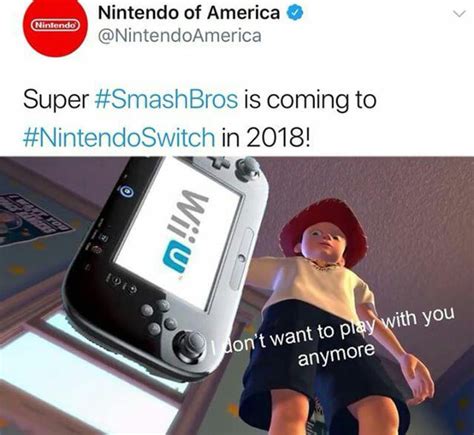 Press F For Wii U I Dont Want To Play With You Anymore Know Your Meme