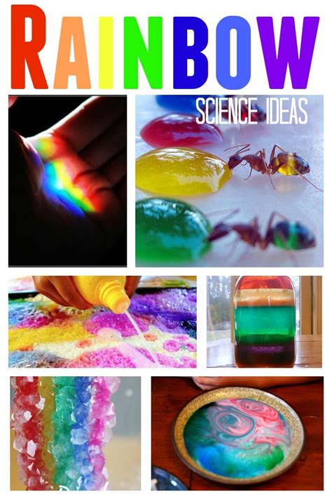 Awesome Rainbow Science Experiments For Kids