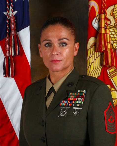 Female Sergeant Major Of The Marine Corps