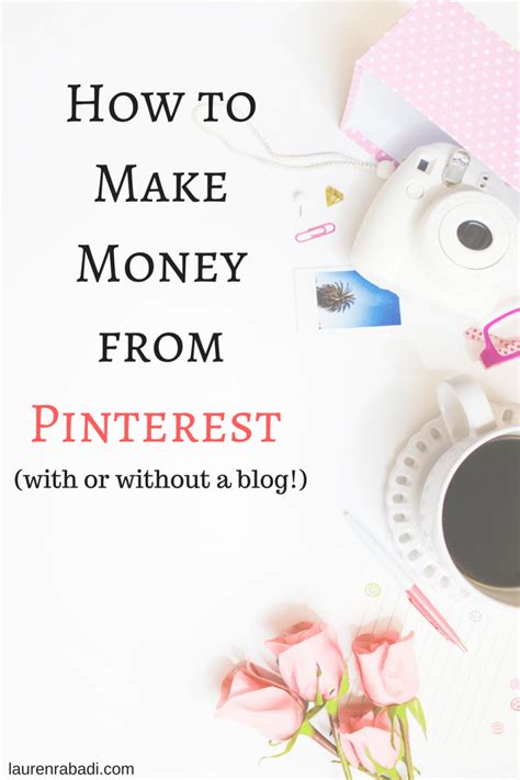 How To Create Real Income From Pinterest With Or Without Blogging