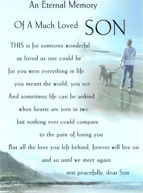 Missing My Son In Heaven Quotes Sermuhan