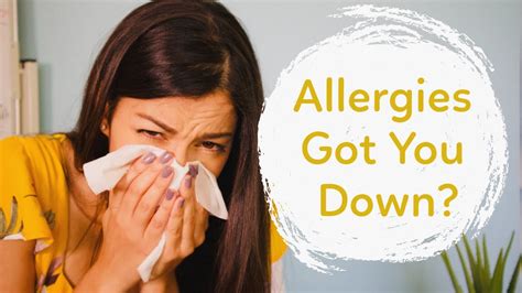 Get Rid Of Sneezing Runny Nose Itchy Ears Or Itchy Eyes With Over The