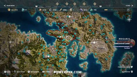 Assassin S Creed Odyssey Orichalcum Fragment Locations Map