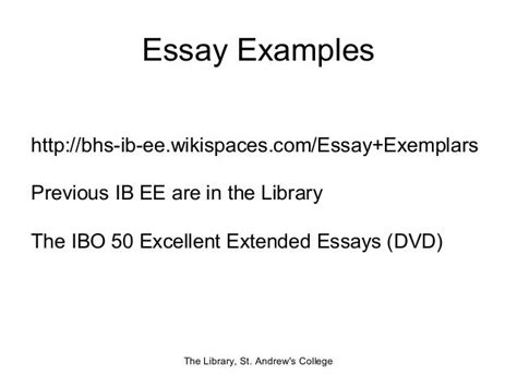 👍 Extended Essay Ib Example Examples Of Extended Essays 2019 03 05