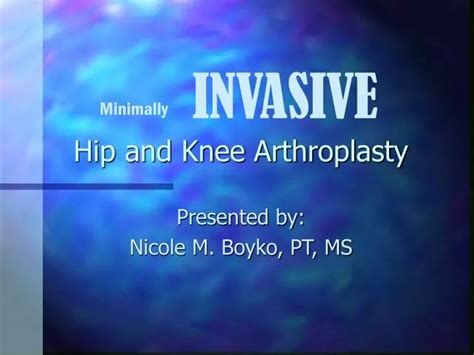 Ppt Hip And Knee Arthroplasty Powerpoint Presentation Free Download