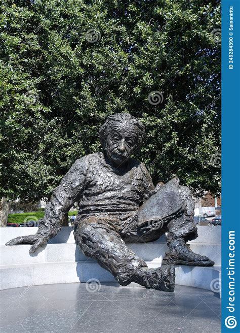 Albert Einstein Memorial At The National Academy Of Sciences In